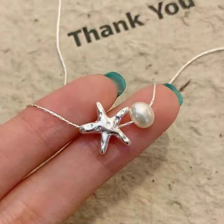 S925 sterling silver butterfly bow necklace, collarbone chain