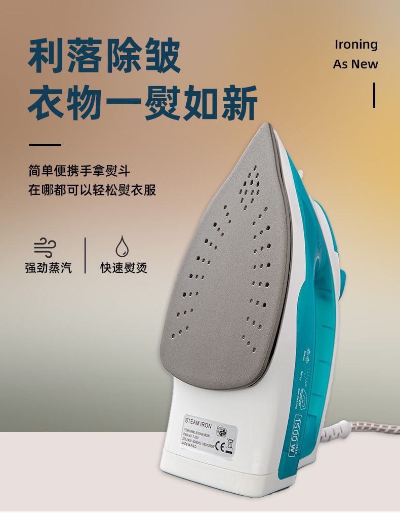 Mini portable steam iron handheld
