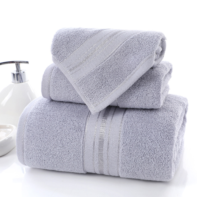 Bath towel pure cotton 70x150 thickened absorbent