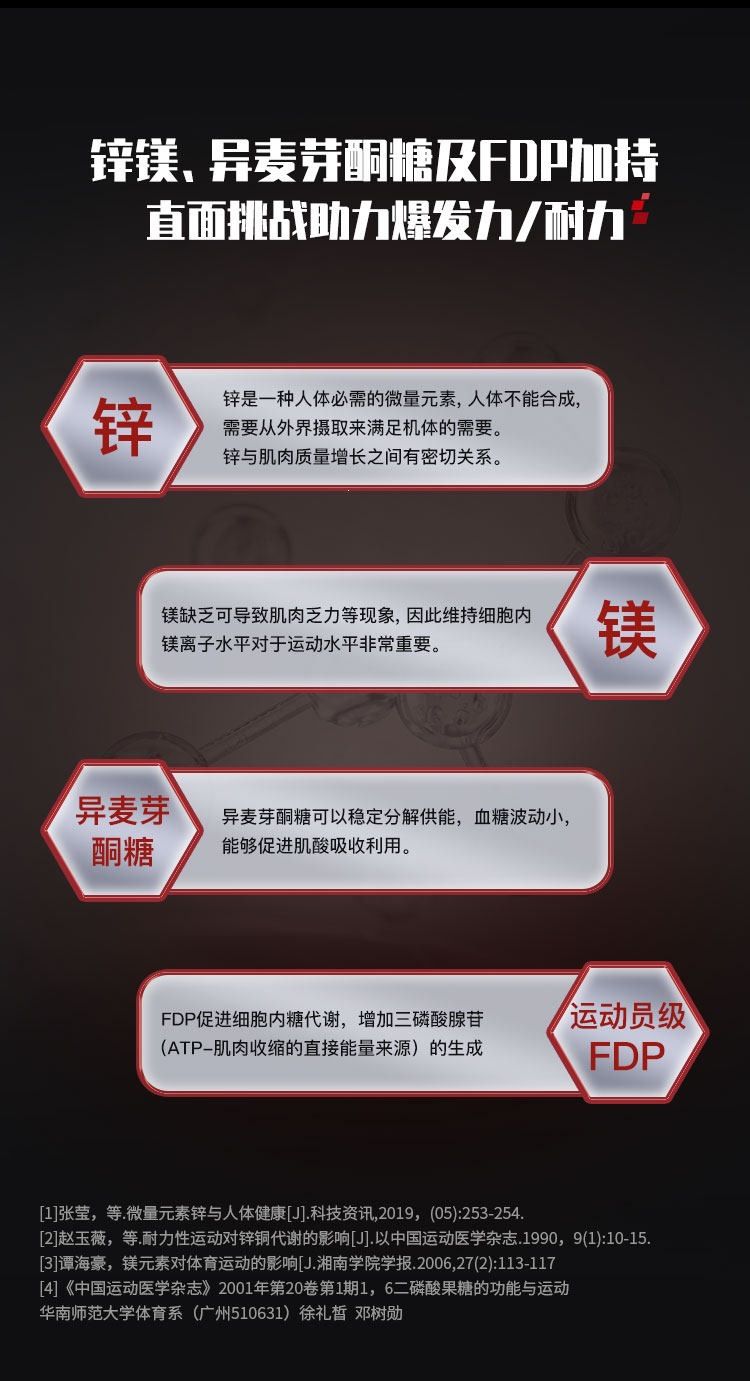 北欧海盗一水肌酸粉爆发力耐力高纯健身补剂非氮泵锌镁氨基酸