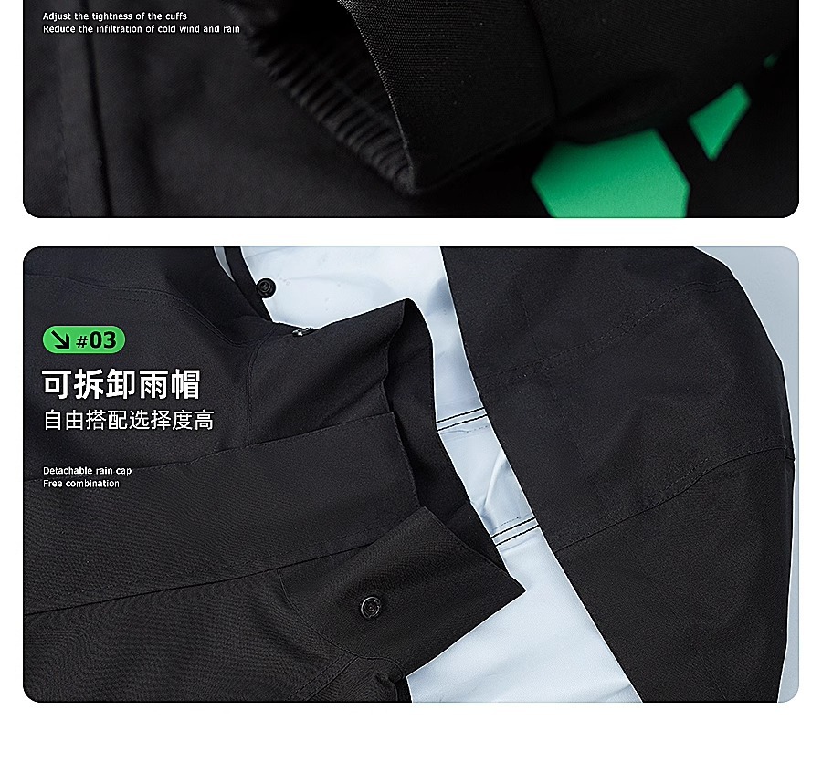 Raincoat, full body waterproof, motorcycle and bicycle use