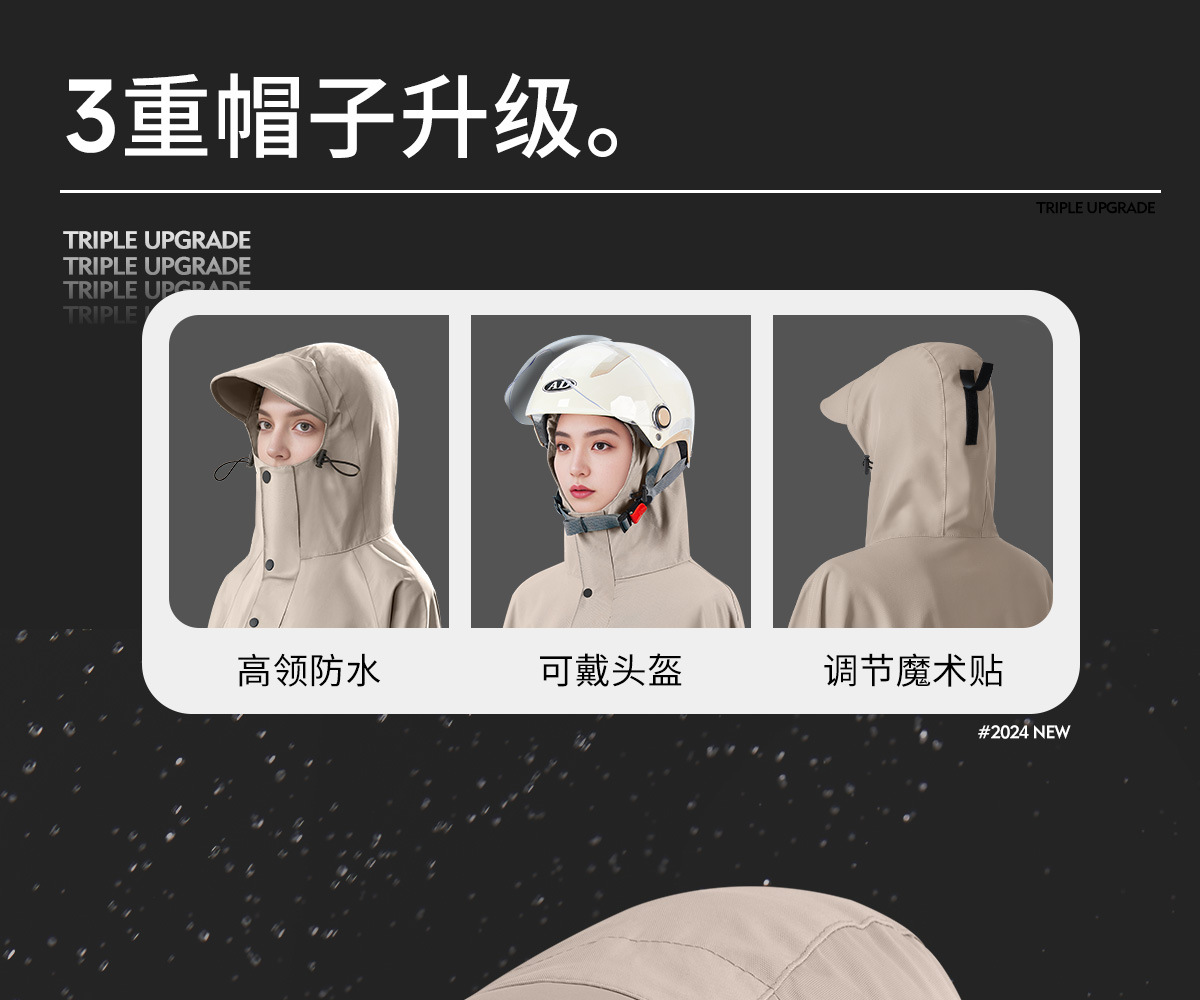 Motorcycle Raincoat Full Body Coverage
