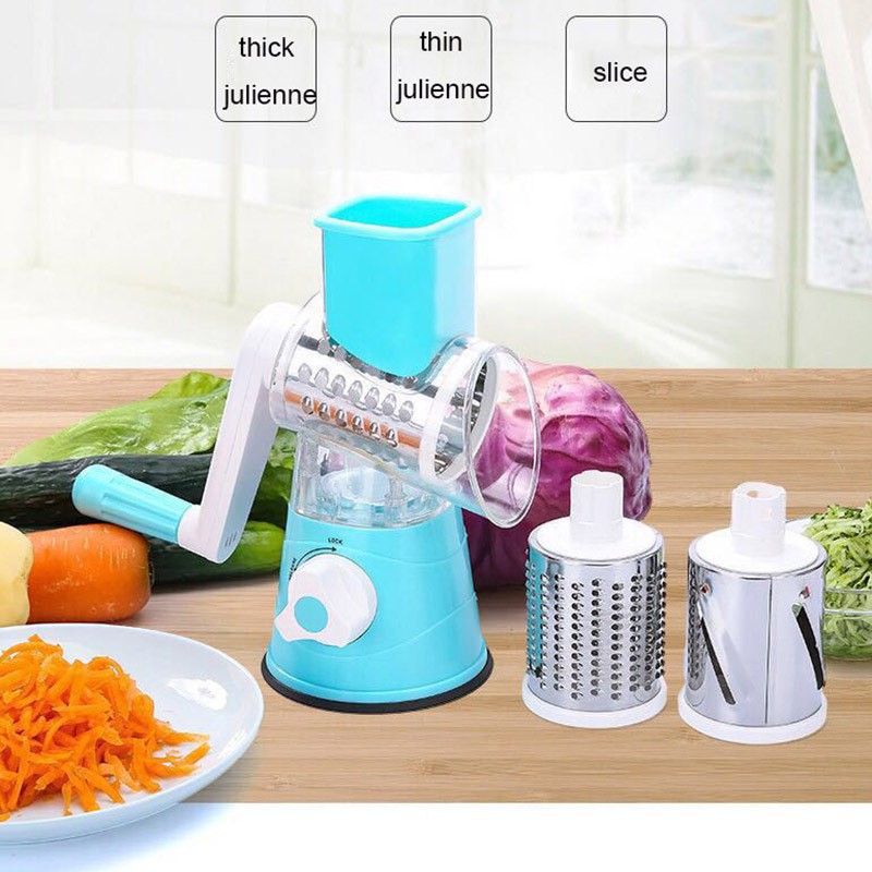 Kitchen vegetable cutter hand-crank potato slicer cheese grater