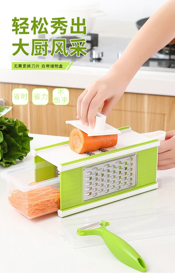 5-in-1 vegetable cutter kitchen potato slicer chopper
