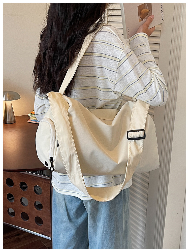 Soft Crossbody Tote Travel Bag, Waterproof Large Capacity