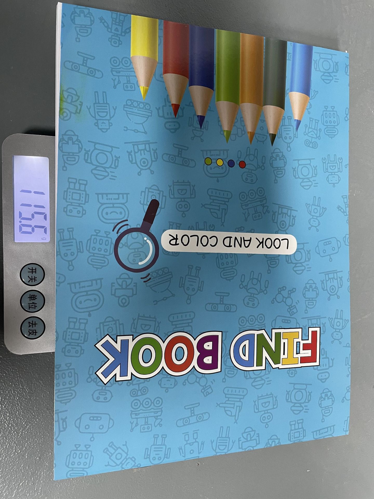 Find Book Suchbild- und Malbuch für Kinder, Konzentration und Aufmerksamkeit