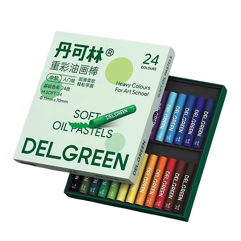 Dankelin yağlı pastel seti, 24, 36 veya 72 renk