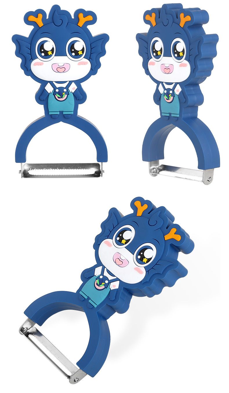 厂家定制创意卡通削皮器 创意礼品水果刨子果蔬削皮刀定制logo