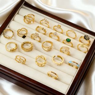 高品质气质轻奢满锆铜微镶项链女真金电镀简洁网红锁骨链脖链合集