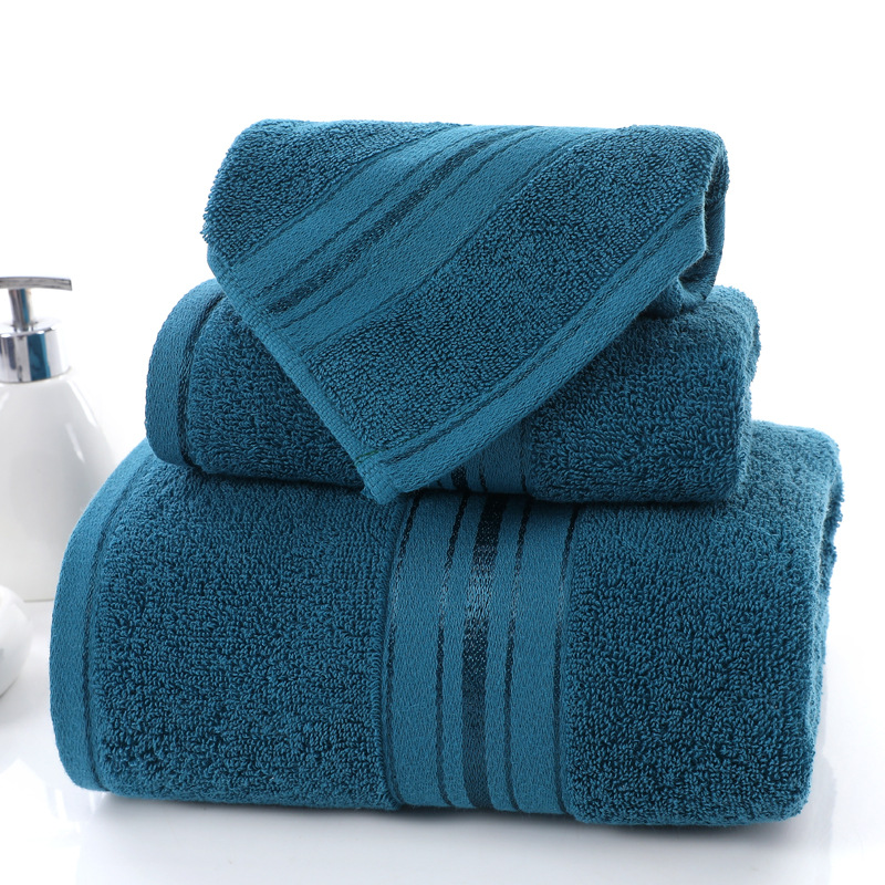 Bath towel pure cotton 70x150 thickened absorbent