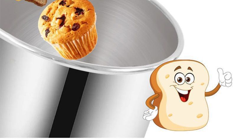 Commercial automatic dough mixer, large capacity, dual-speed