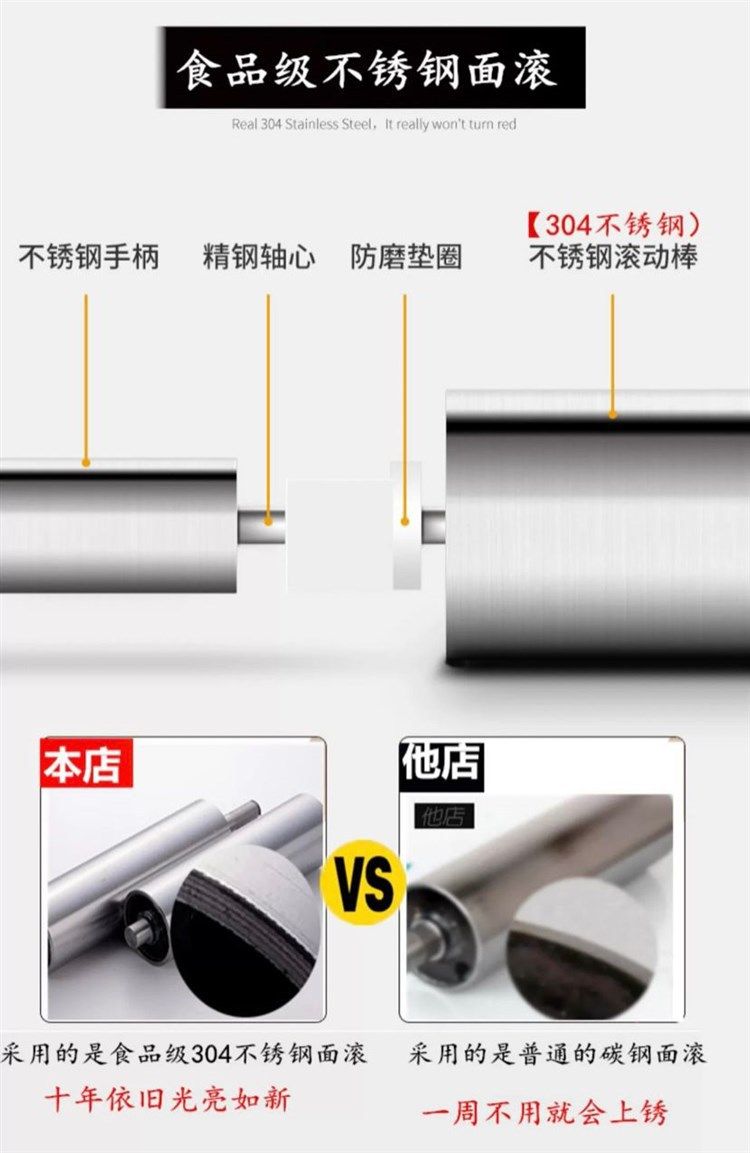 家用压面机不锈钢电动小型面条机多功能商用饺子皮混沌全自动擀面
