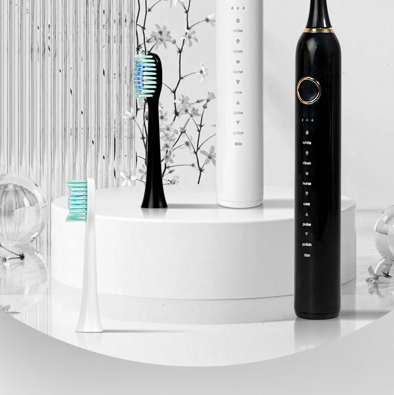 Electric toothbrush, fully automatic, smart sonic, rechargeable, soft bristles