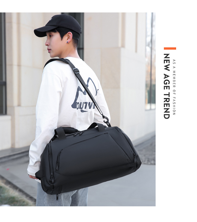 Large capacity travel bag, multi-function, shoulder strap