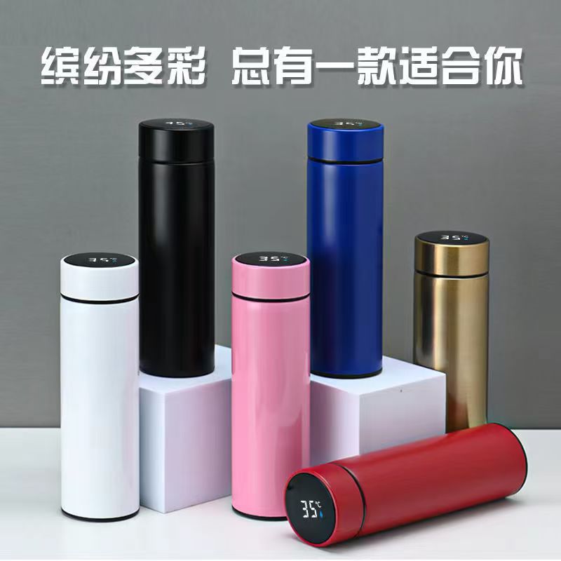 304 stainless steel insulated tumbler with temperature display