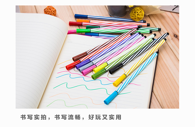 Watercolor pencil set, 24 colors, for kids and students