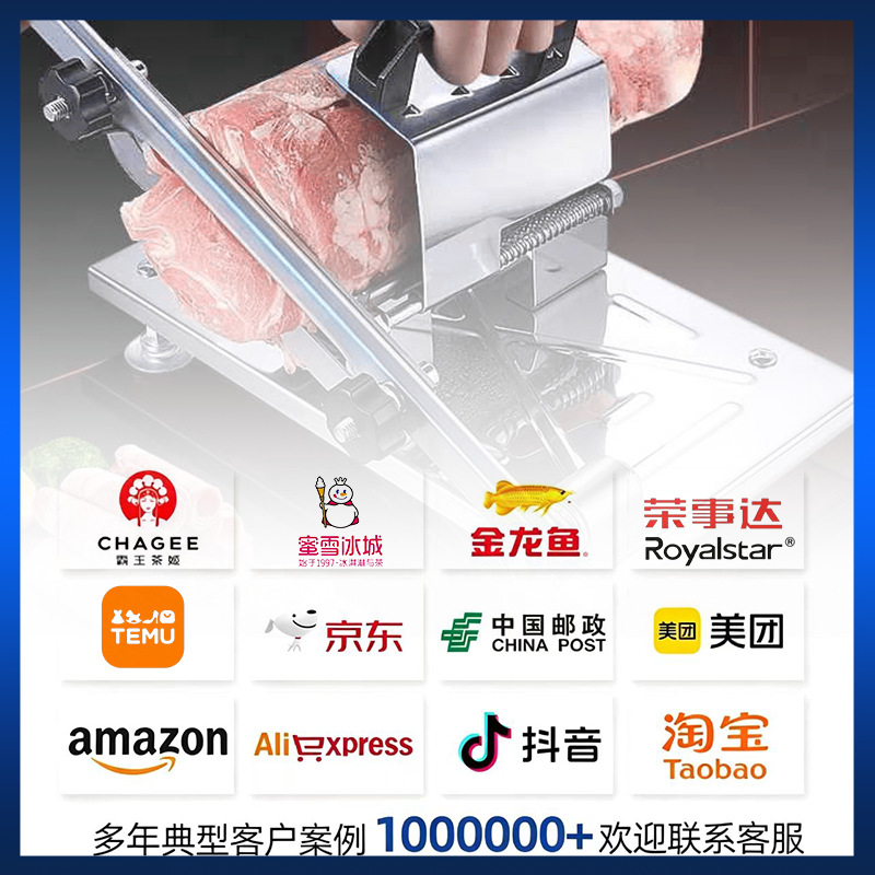 Edelstahl-Gemüseschneider, manuell, multifunktional