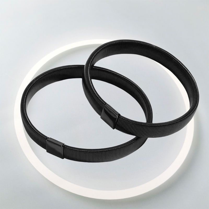 Men and women elastic metal bracelets, adjustable arm bands, non-slip