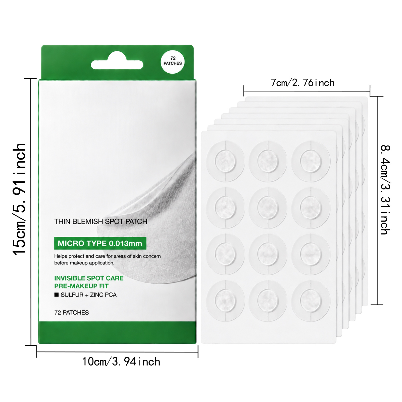 Invisible Acne Patch Ultra-Thin Breathable