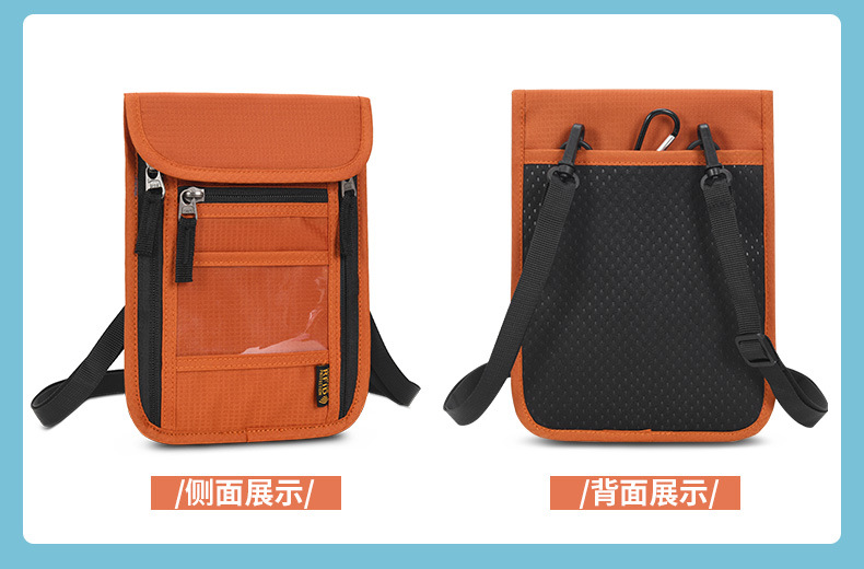 RFID protective card wallet with passport compartment