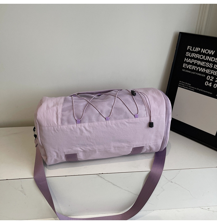 Dry-wet separation sports bag, yoga and travel, large capacity