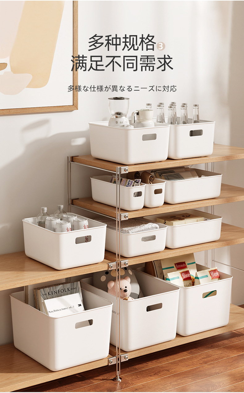 Desktop storage box, cosmetics and items organizer