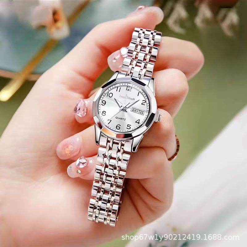 Swiss women's watch, waterproof, quartz, luminous