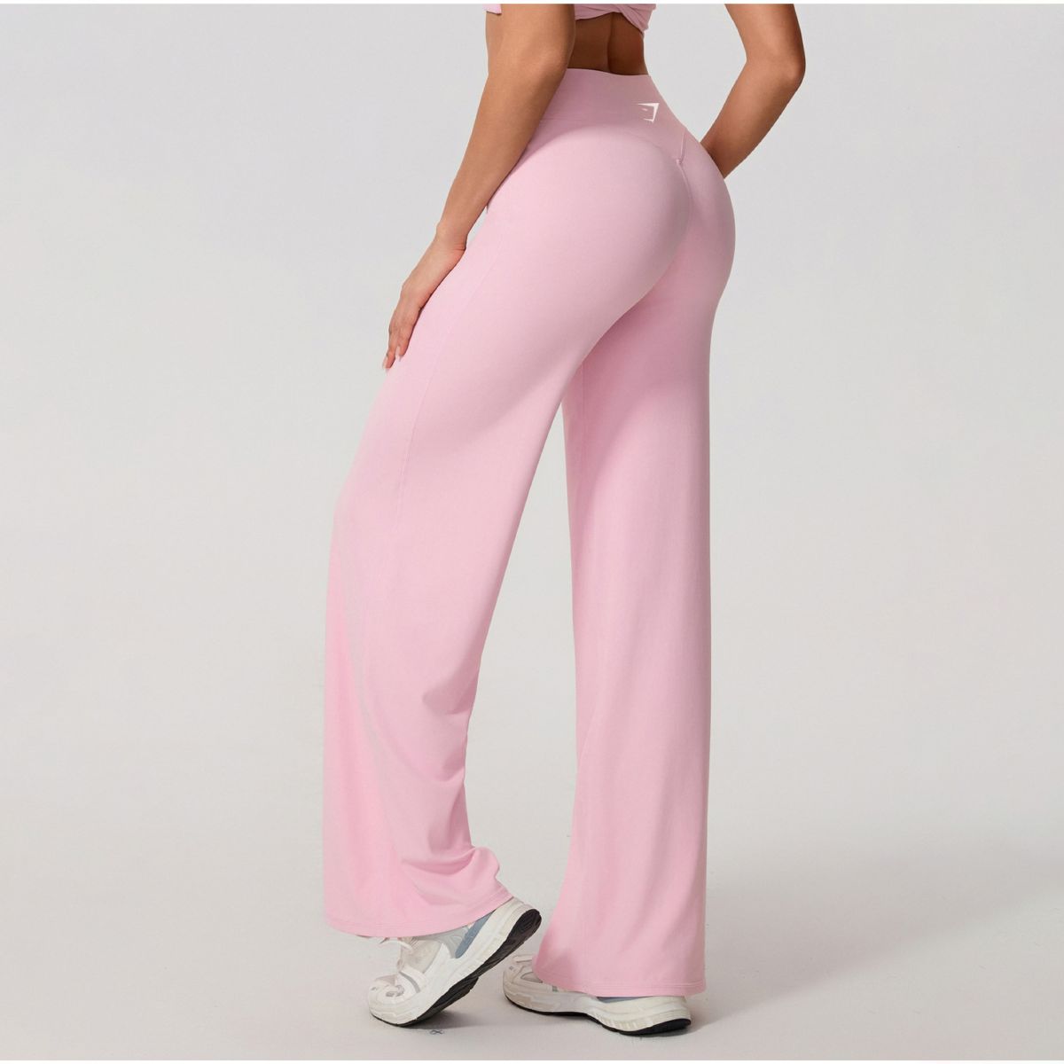 Yoga-Hose Weites Bein Weiches Fleece Hochbund