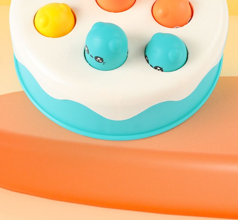 Cake Whack-a-Mole Toy, Baby Tapping Game