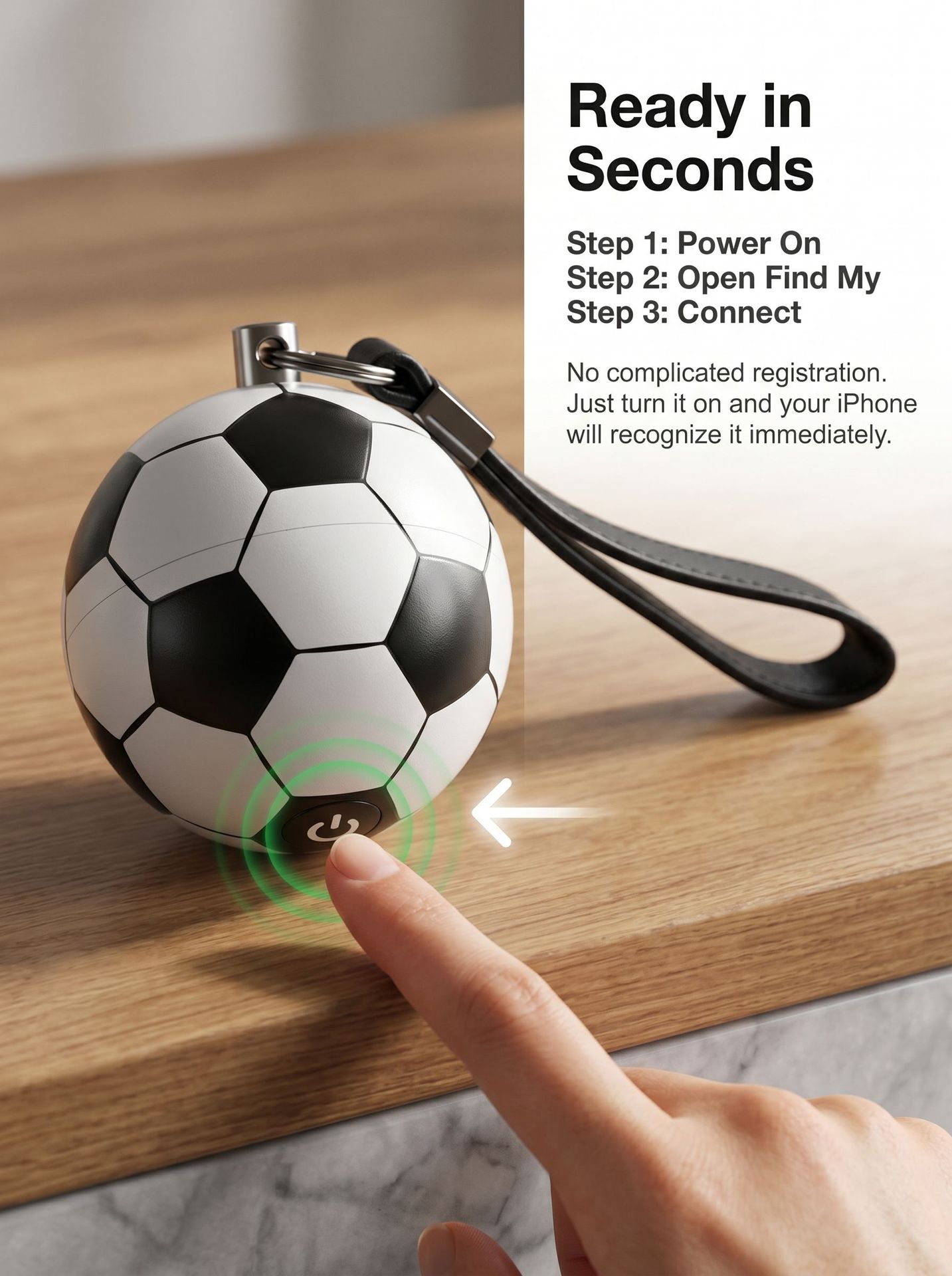 Futbol konum belirleme cihazı AirTag GPS bulucu