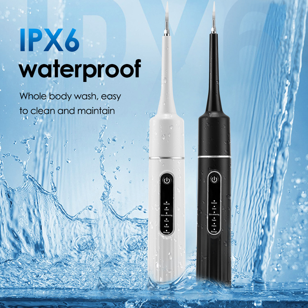 Rotating electric toothbrush with 5-level adjustment and soft bristles
