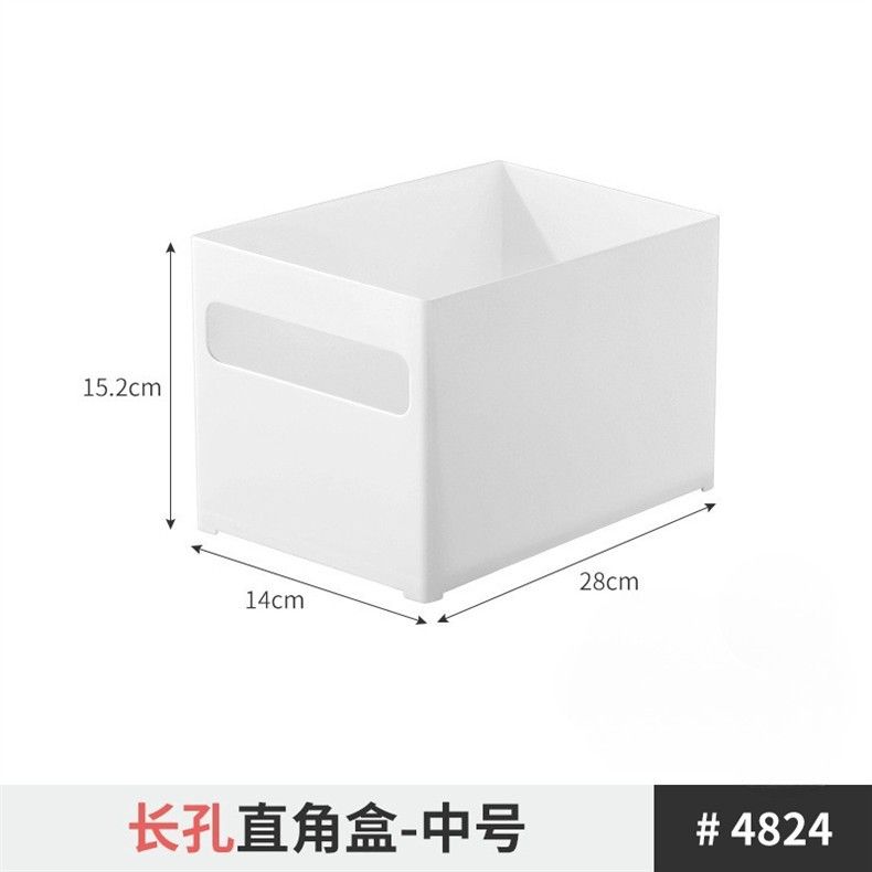 Retractable cabinet storage box with U-shaped opening design