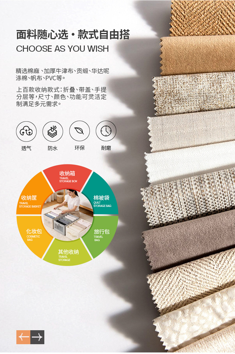 Large Transparent Foldable Storage Box, Mesh Grid