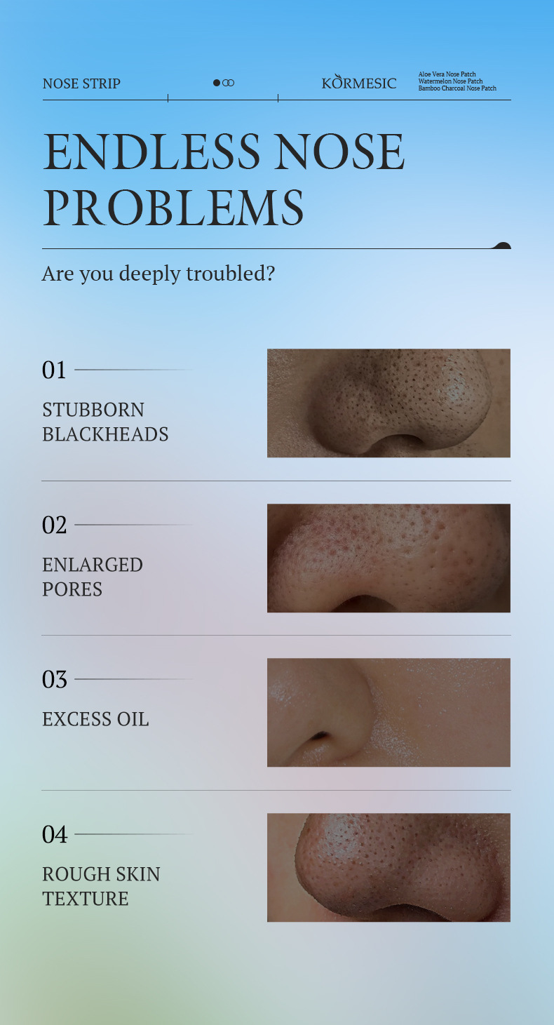 Blackhead Removal Nose Strips, Pore Minimizing