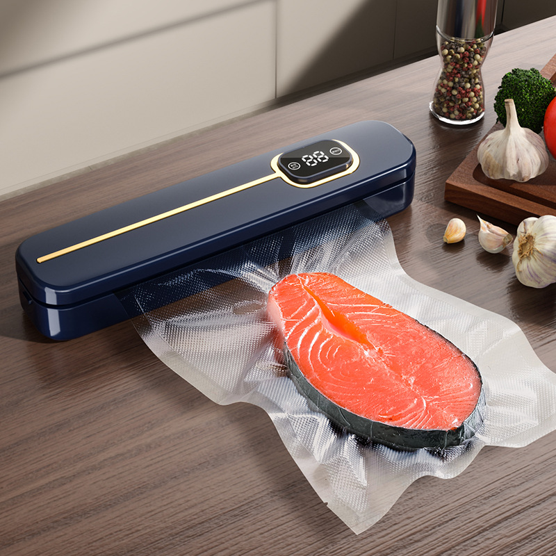 Automatic vacuum sealer for food storage and preservation