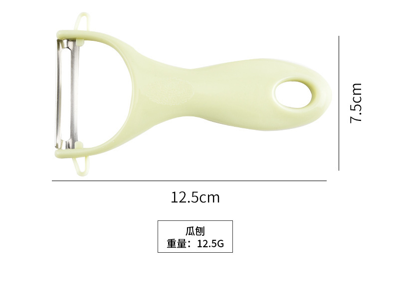 Vegetable and fruit peeler, two-piece set