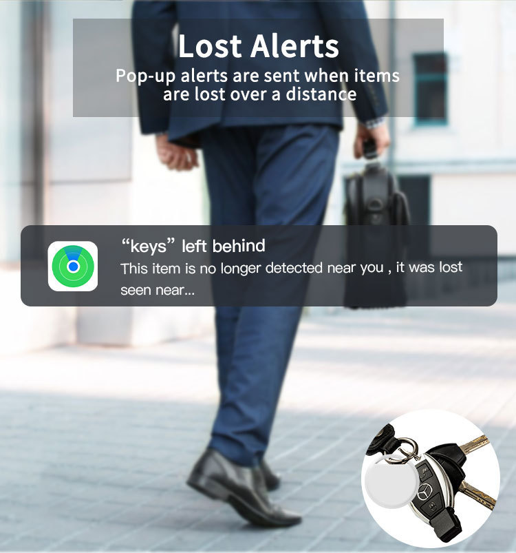 MFI-zertifiziertes GPS-Gerät AirTag Alternative