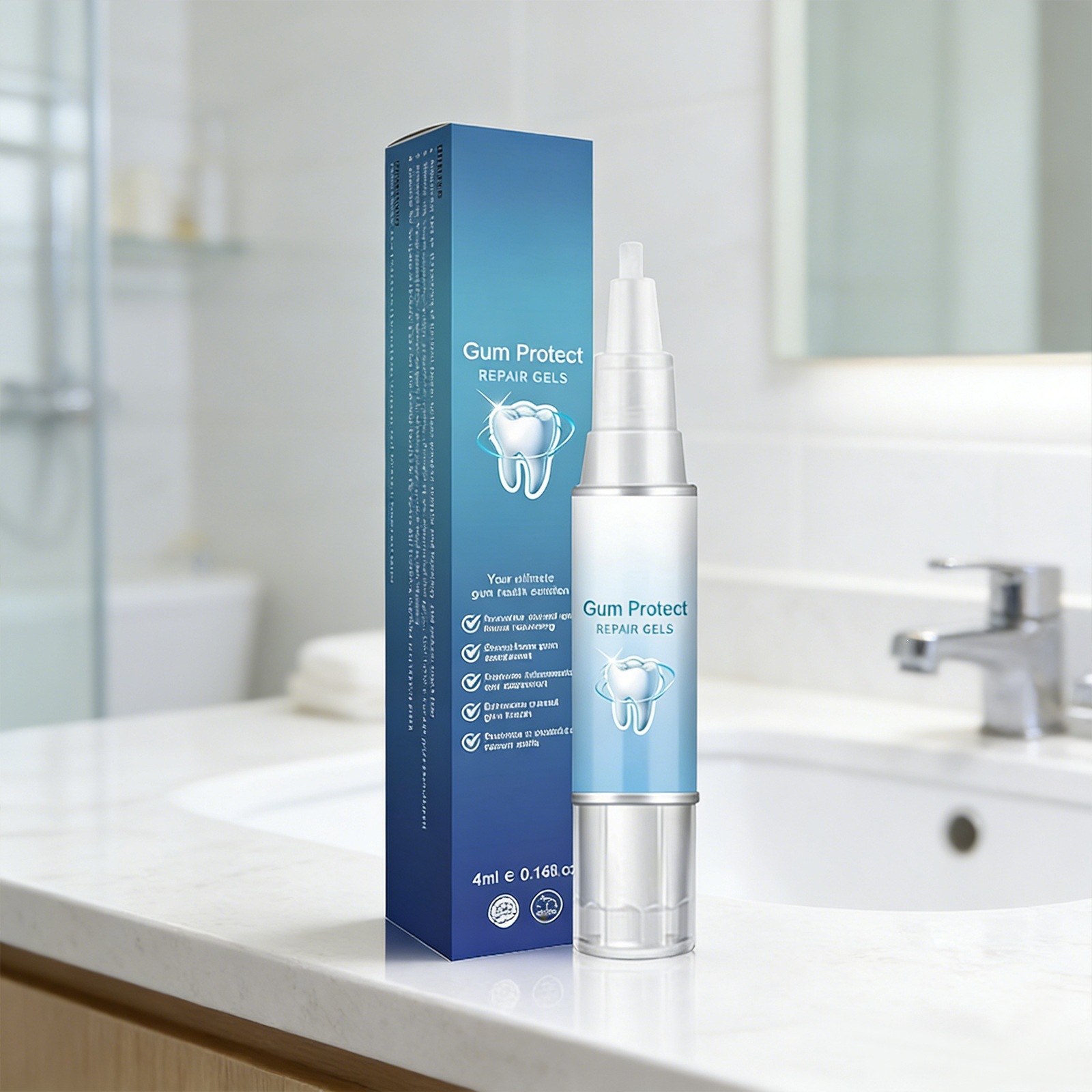 Gum Protect tooth whitening and cleaning pen