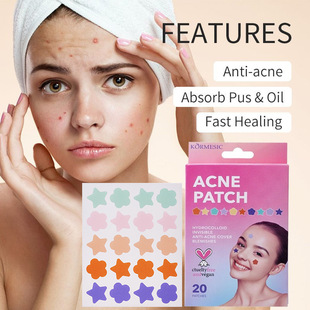 KORMESIC acne patches, facial cleansing and care treatment