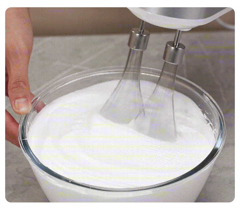 RSD electric hand mixer 450W for baking and whipping cream