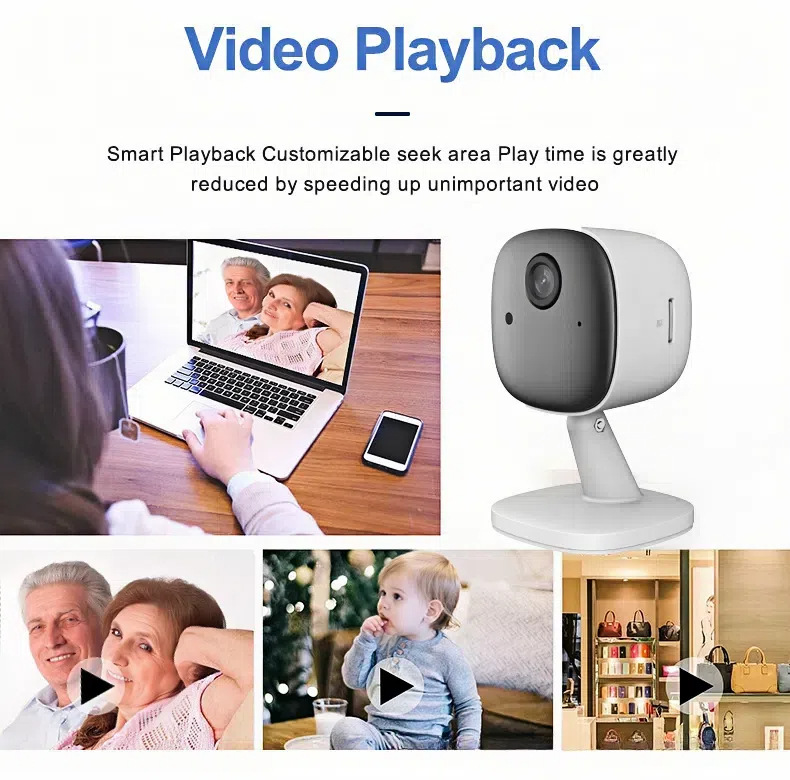 HD WIFI security camera with night vision, indoor use
