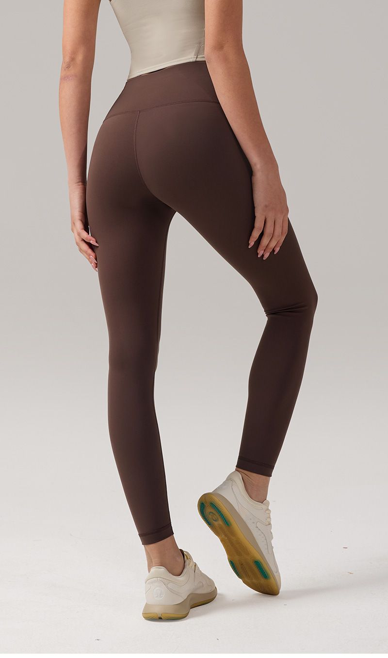 Women's Yoga Pants Nylon 66, High Waist, 24" Elastic, Breathable