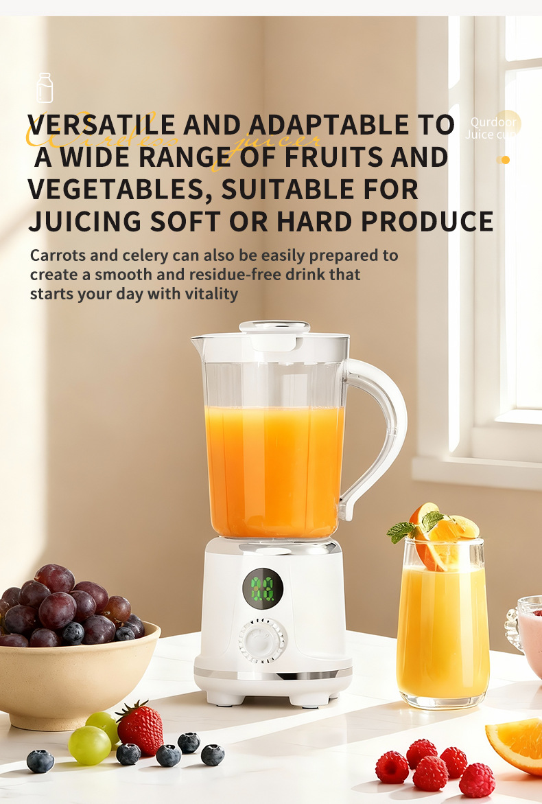 Home juicer large capacity multifunctional single serving