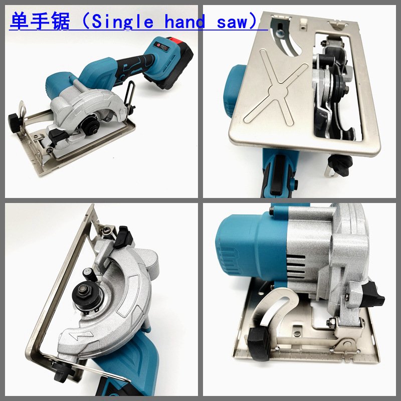 Rechargeable lithium-ion power tool set, hammer and grinder
