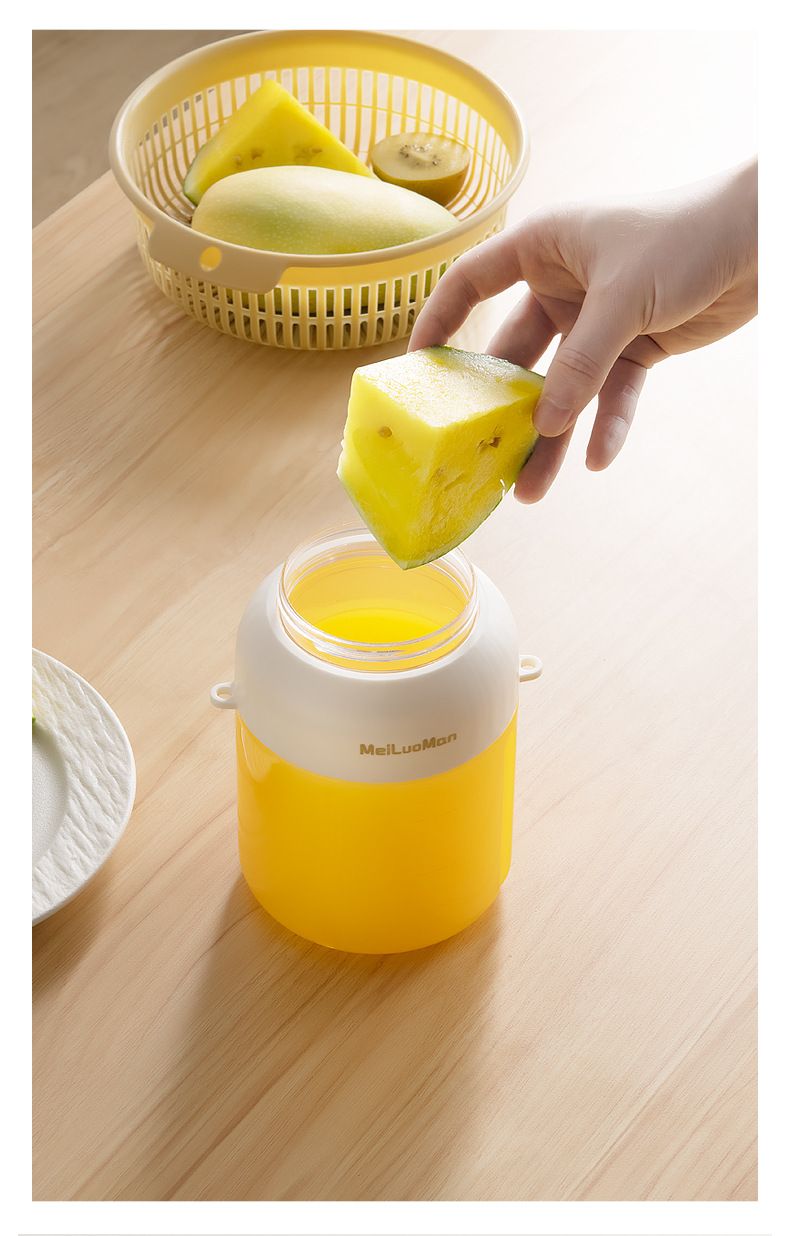 Meiloman taşınabilir meyve sıkacağı, büyük kapasiteli blender