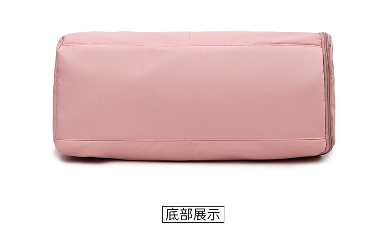 Women's yoga bag with dry-wet compartment, large capacity