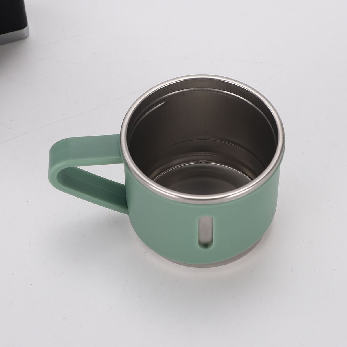 304er Edelstahl-Vakuumbecher, Geschenkset mit drei Deckeln
