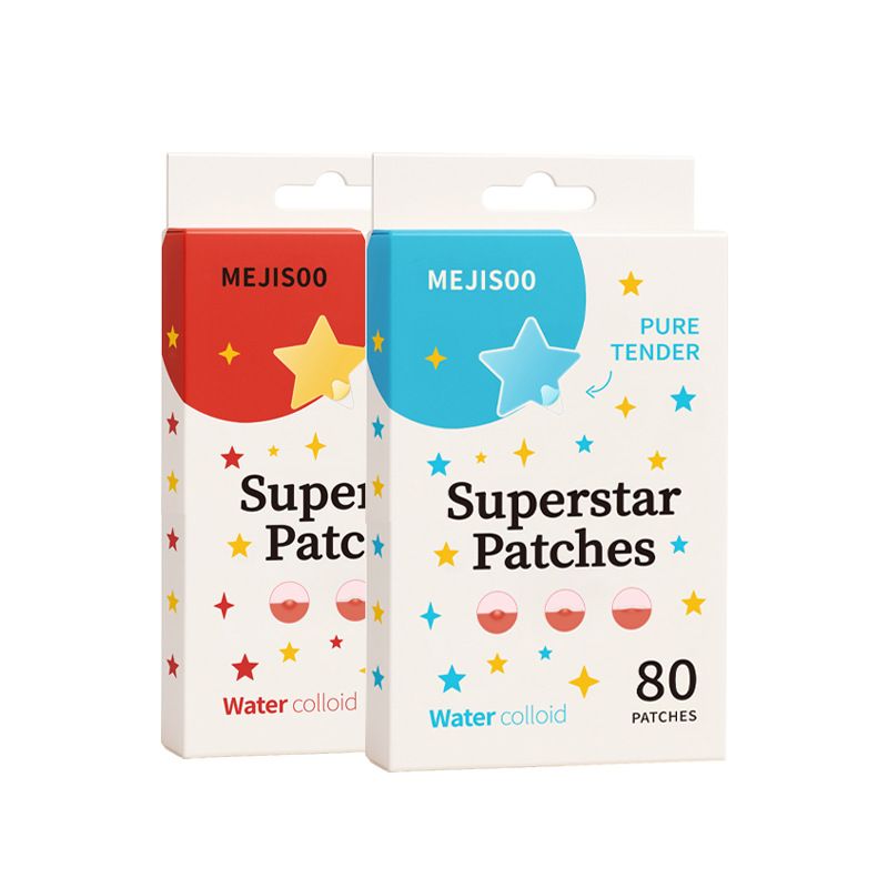 跨境Acne Patch星星痘痘贴水胶体彩色遮瑕祛痘粉刺贴隐形痘痘贴