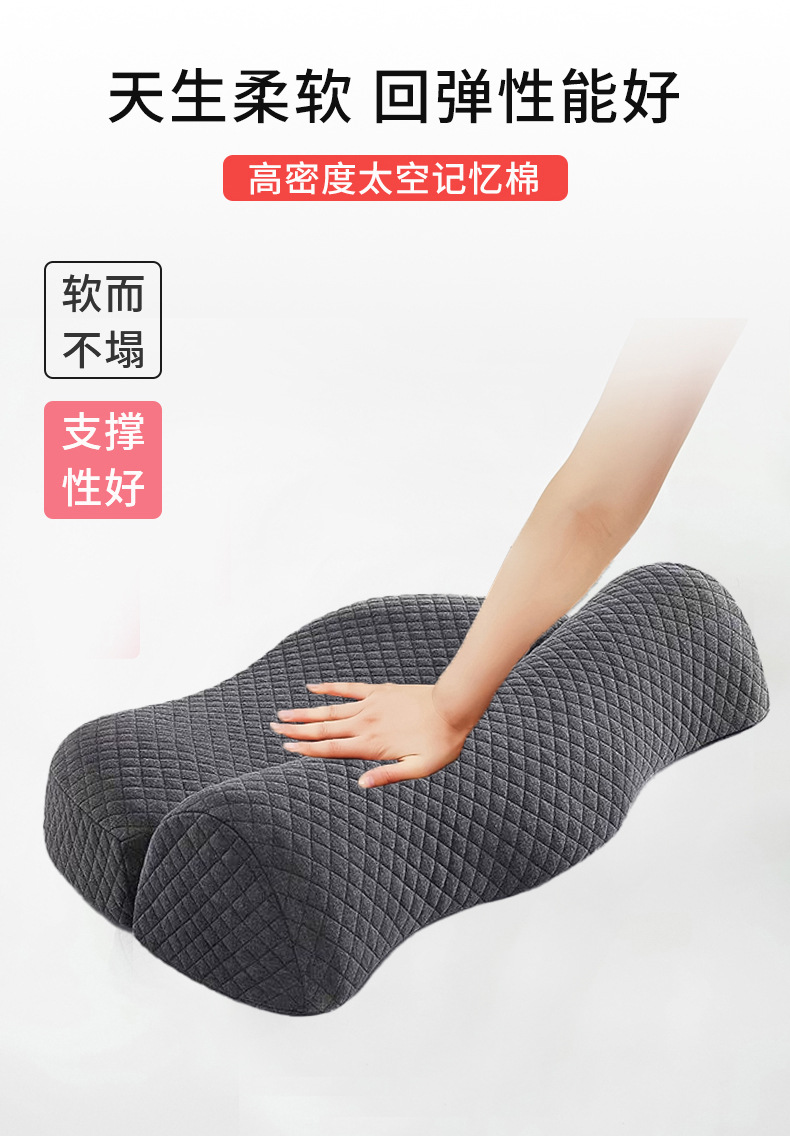 Nackenkissen mit Heizfunktion, Memory-Foam-Nackenstütze, abnehmbar und waschbar