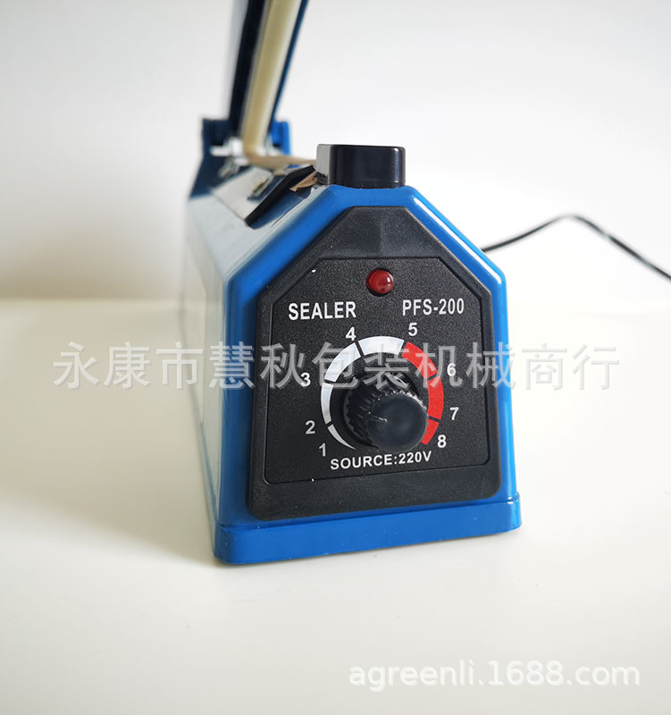 Manual plastic bag sealing machine type 300, 110V